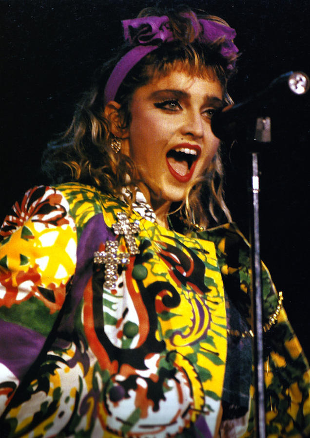 1985 The Virgin Tour HQ Pics - Madonna Bang